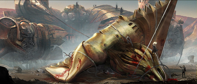crash, male likeness, technology, history, concept art, day, no people, Seth Ickerman, 1080P, art and craft, the past, boots, fishing industry, statue