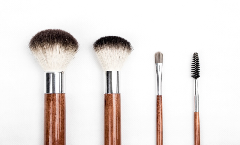 hair, make-up, choice, make, white background, brush, personal accessory, four, hygiene, beauty, variation, white, group of objects, paintbrush, no people