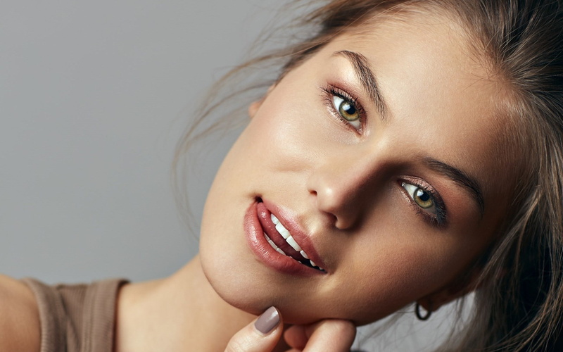 women, 500px, 1080P, face, Natalie Kuck, makeup, portrait, Martin Strauss
