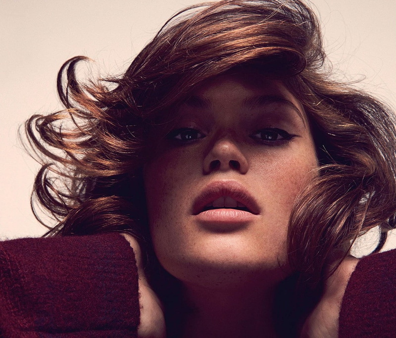 480P, face, Gemma Arterton, freckles, brunette, open mouth, women
