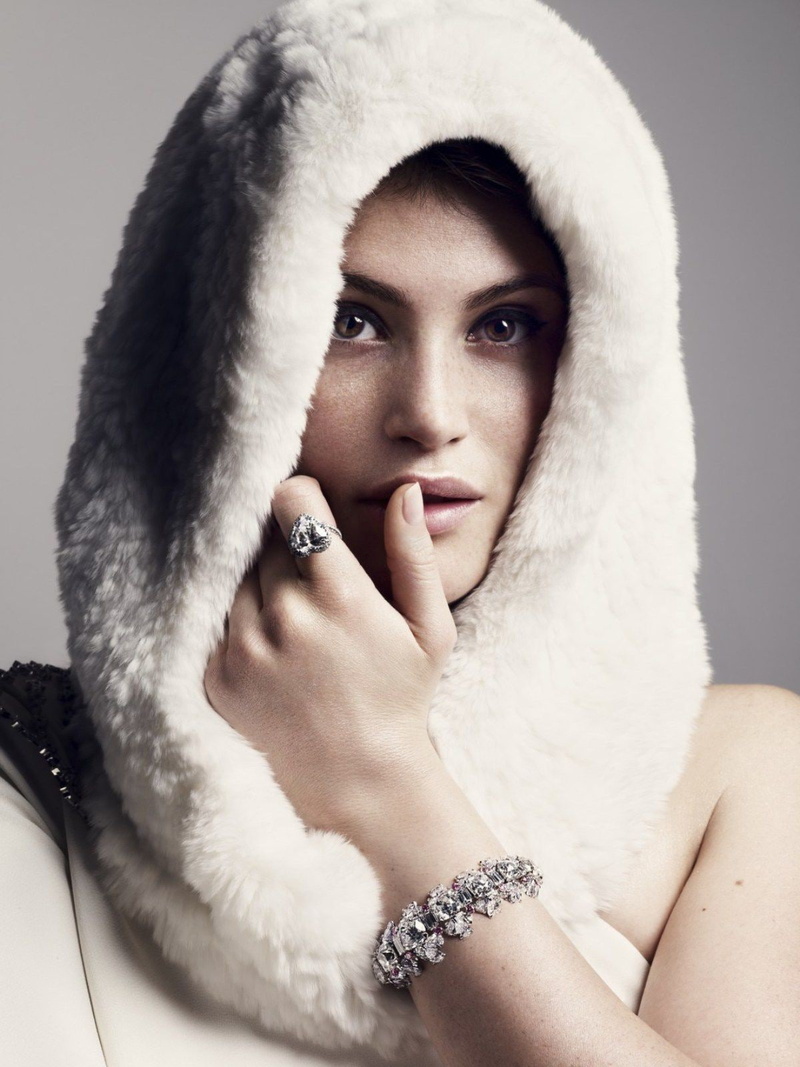 fashion, 720P, fur, brown eyes, luxury, winter, human body part, face, beauty, women, one person, warm clothing, young adult, angel, beautiful people