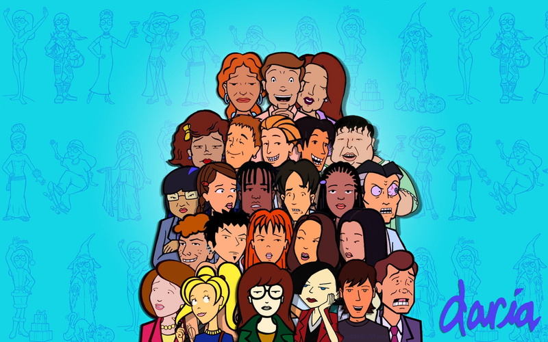 1080P, hd, blue, cartoon/comic, daria
