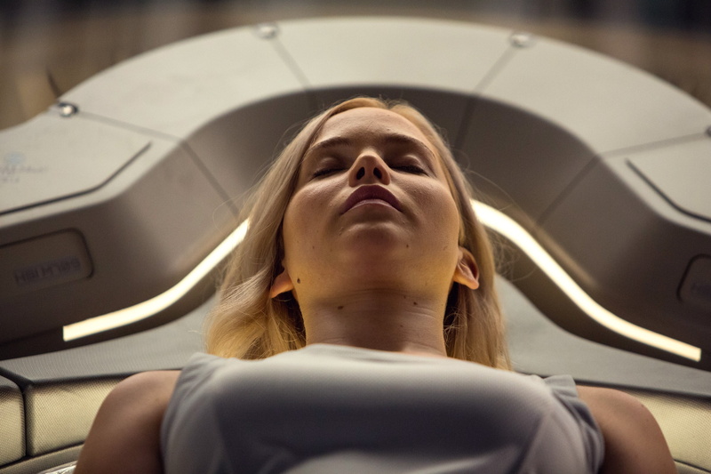 2K, Passengers, awakens Aurora, Jennifer Lawrence