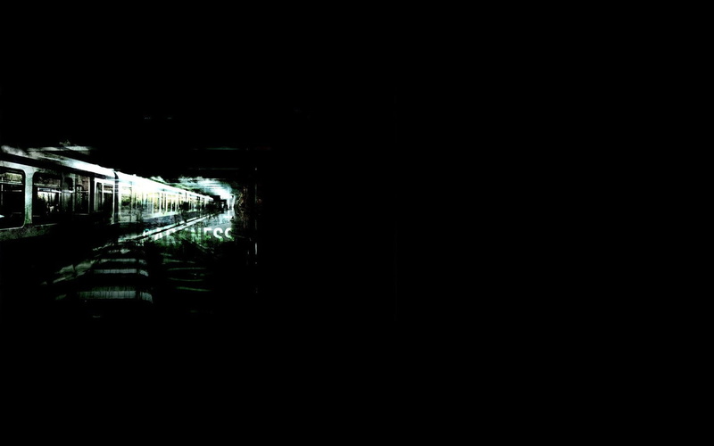 720P, rail transportation, public transportation, illuminated, motion, transportation, subway, train, mode of transportation, sky, dark, no people, nature