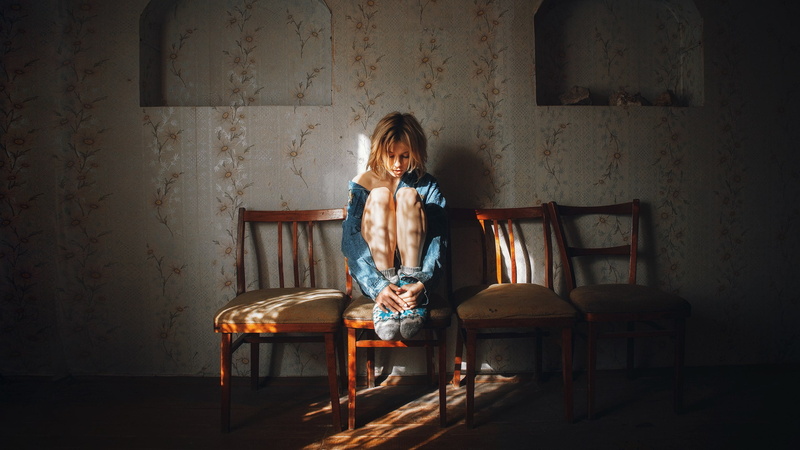Andrey Vasilyev, girl, 2K, legs, Marta Gromova, chairs