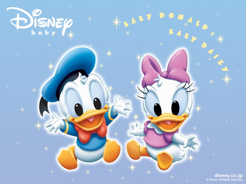 daisy, disney, 480P, entertainment, donald, duck, hd, daisy duck, disney babies, art, movies, babies