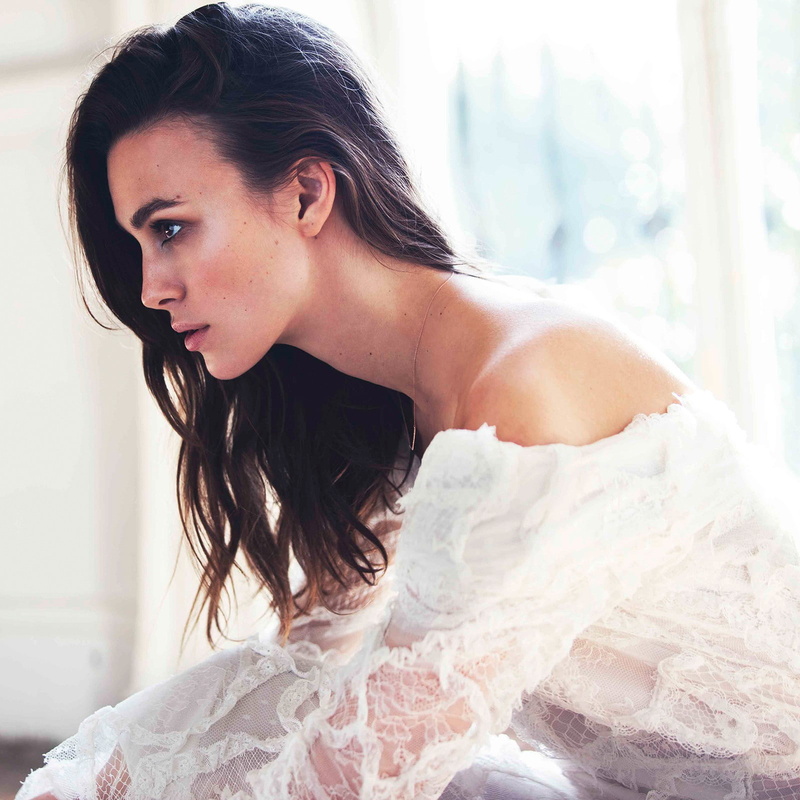 one person, brunette, contemplation, women, hair, hairstyle, brown hair, young adult, 720P, wedding dress, portrait, wedding, Keira Knightley, adult, bride