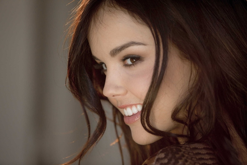 Dillion Harper, Hazel Eyes, Woman, Brunette, Model, Smile, 1080P, Adults