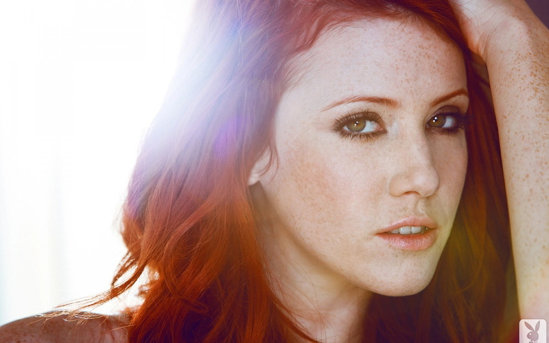 one person, Elle Alexandra, close-up, indoors, looking at camera, front view, dyed red hair, contemplation, face, adult, lifestyles, portrait, body part