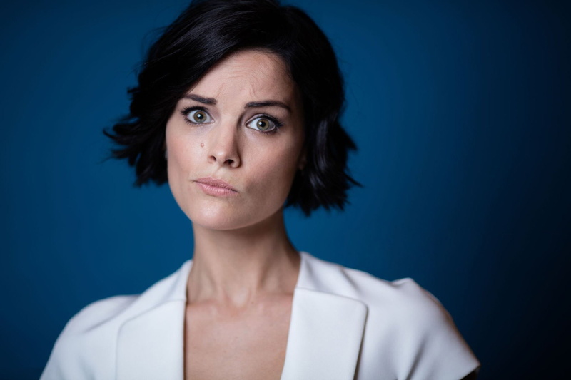 Short Hair, Actresses, Brunette, 1080P, Hazel Eyes, Jaimie Alexander, Actress, Face