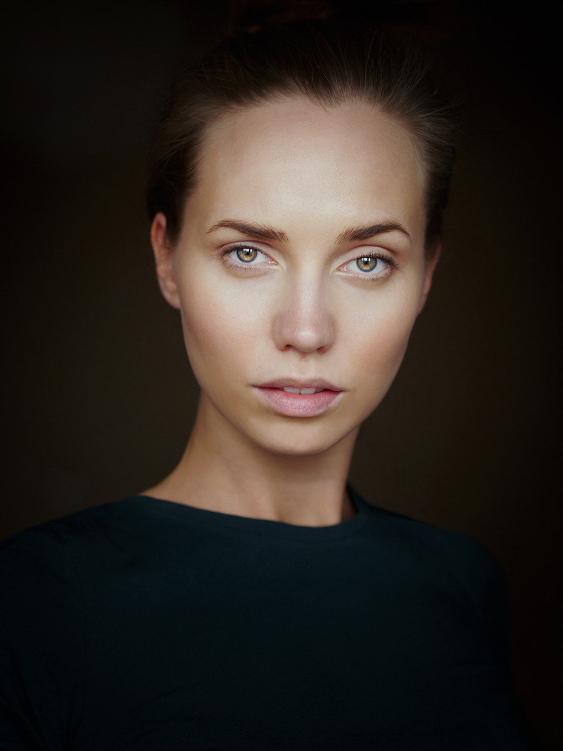 body part, headshot, brown hair, hazel eyes, front view, human face, studio shot, contemplation, beauty, young adult, women, face, portrait, beautiful woman