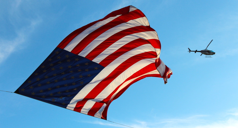 united states of america, helicopter, american flag, wind, outdoors, environment, flag, country, patriotic, 5K, emblem, pride, patriotism, air vehicle