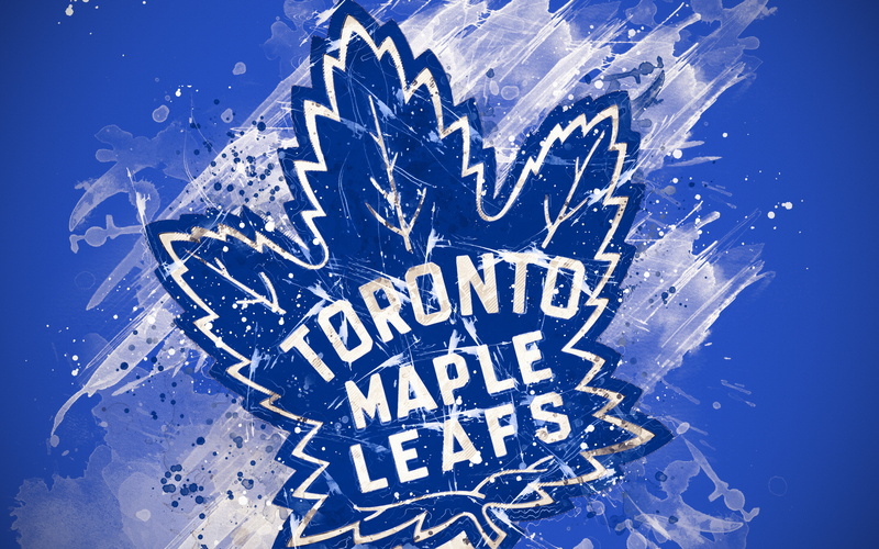 4K, Toronto Maple Leafs, Emblem, NHL, Hockey, Logo