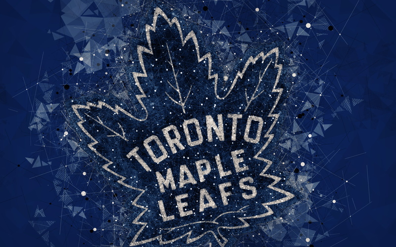 Emblem, 4K, Logo, NHL, Hockey, Toronto Maple Leafs