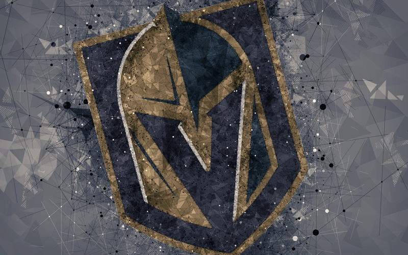 4K, Logo, Hockey, Vegas Golden Knights, NHL, Emblem