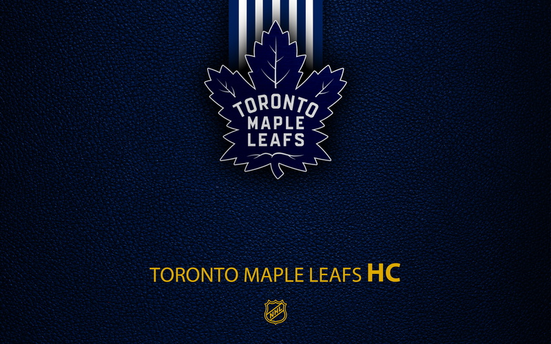 Logo, Emblem, 4K, NHL, Toronto Maple Leafs, Hockey