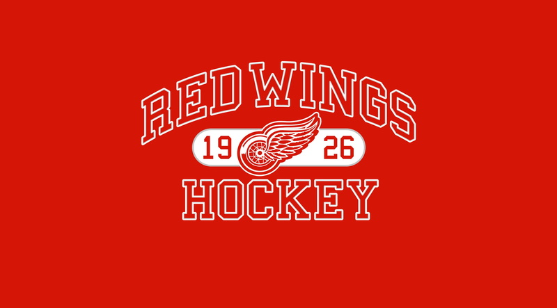 2K, Logo, Detroit Red Wings, Hockey, Emblem, NHL