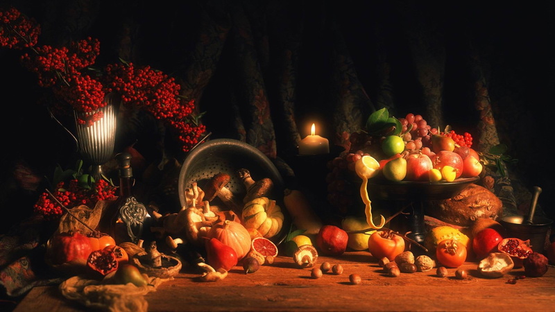 art and craft, thanksgiving, fire - natural phenomenon, creativity, desktop, burning, heat - temperature, food and drink, vegetable, food, representation