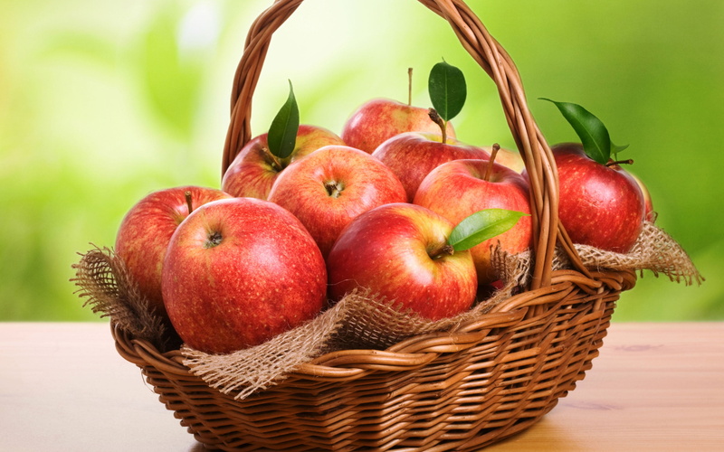 group, agriculture, ripe, no people, focus on foreground, Nature, still life, healthy eating, freshness, natrue, close-up, apples, 2K, shopping basket