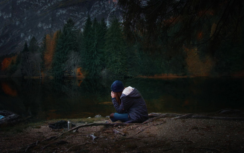 leisure activity, nature, plant, warm clothing, hat, real people, rock - object, 1080P, lifestyles, land, introvert, young adult, non-urban scene, day
