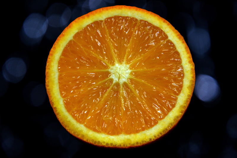 wellbeing, tangerine, snack, tla, citrus fruit, wheel, slice, the background, freshness, circle, healthy lifestyle, orange - fruit, black background, food