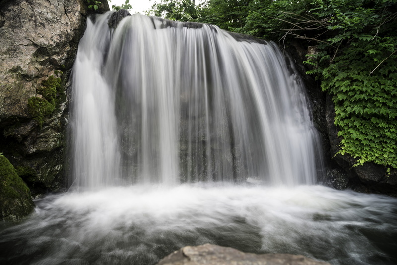 landscape, botanical, outdoors, no people, solid, illinois, Waterfall, flowing Water, rock, public domain, 5K, river, nature, stream, blurred motion, rapid