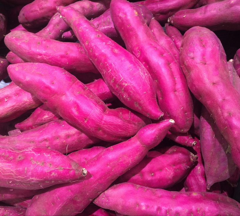 seiyu ltd, purple, yokosuka, market, 2K, full frame, red purple, department, living, root vegetable, sweet potato, wellbeing, backgrounds, supermarket