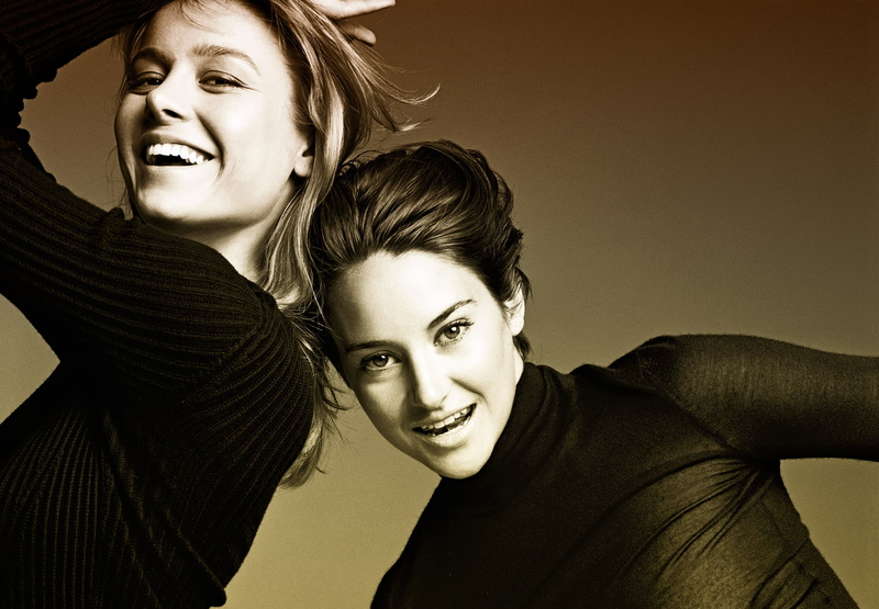 2K, Brie Larson, photoshoot, April 2014, Shailene Woodley
