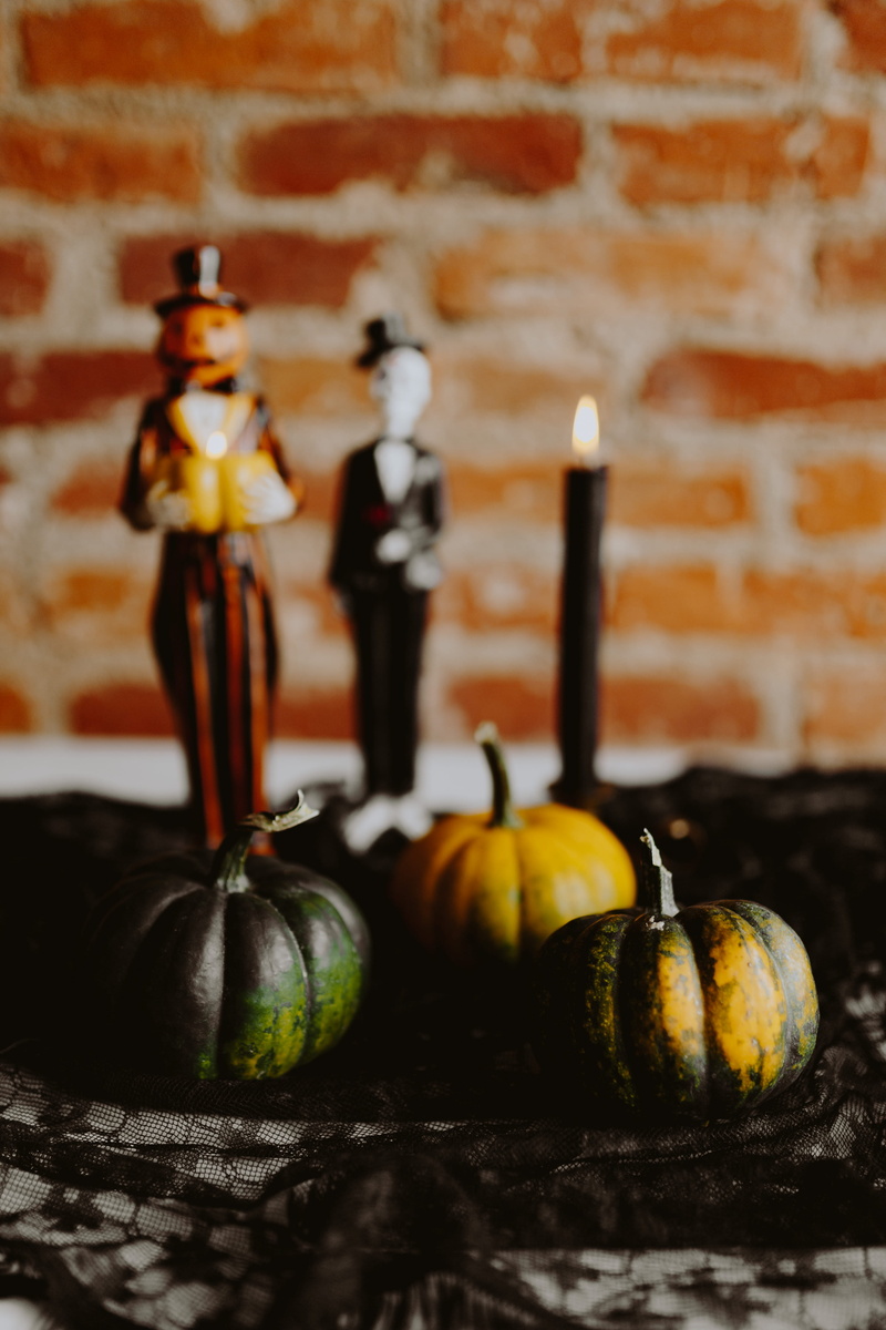 no people, pumpkin, close-up, october, boo, fall, fire, food and drink, fire - natural phenomenon, celebration, table, freshness, letters, candle, food