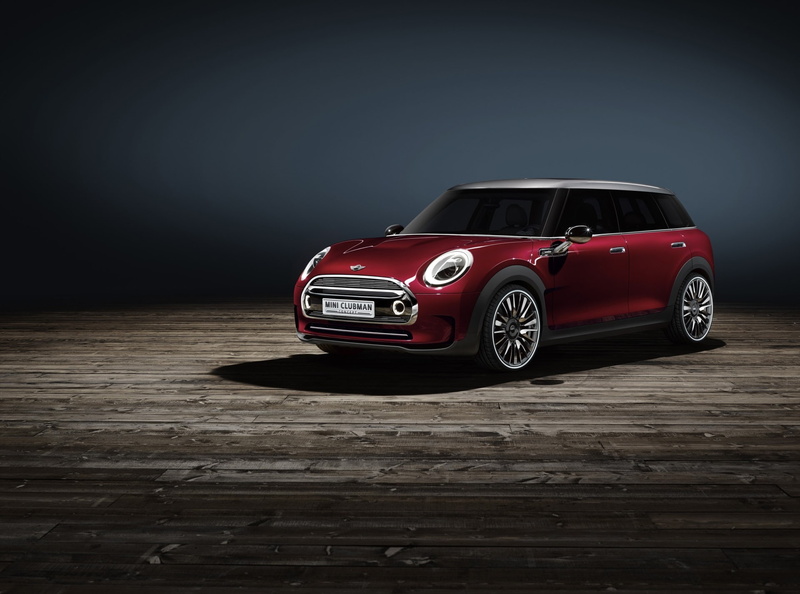 wealth, red, land vehicle, no people, black color, speed, car, motor vehicle, chrome, mini clubman estate  for mac computers, 1080P, retro styled, silver colored