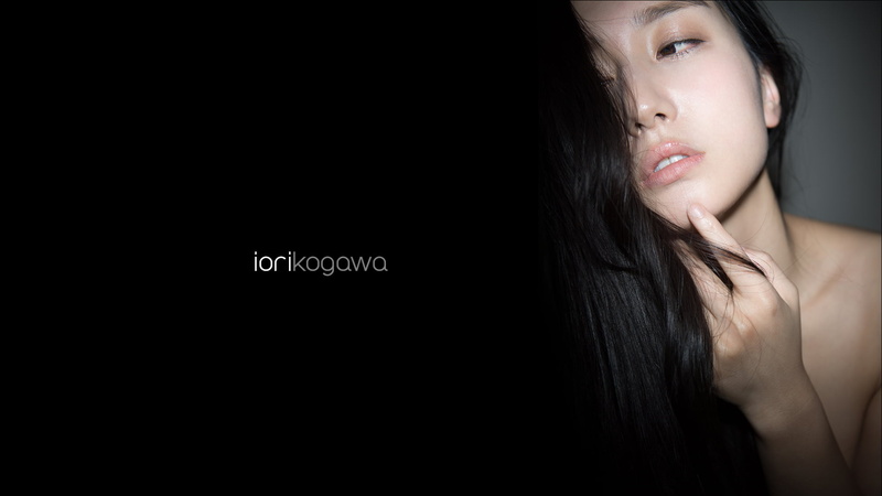 black hair, black background, 1080P, Japanese women, Iori Kogawa, minimalism, Asian
