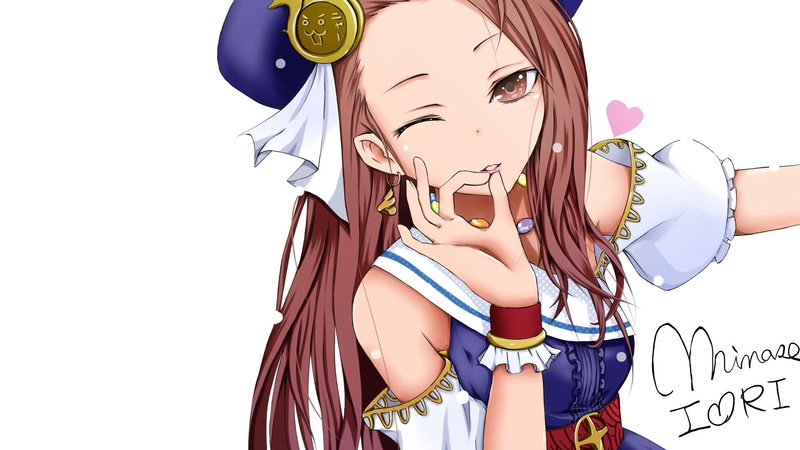 wink, minase, anime, lovely, 1080P, girls, anime girls, iori, minase iori