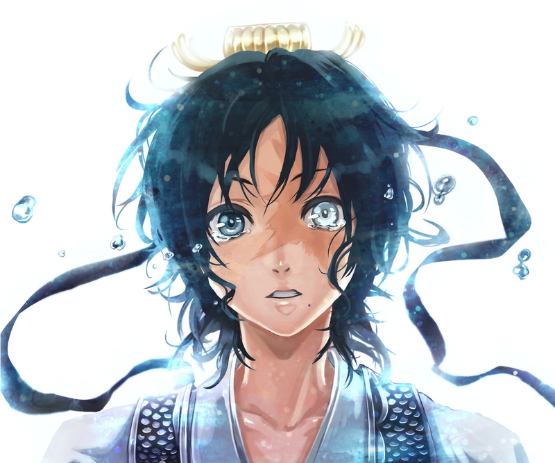 2K, art, natsu, magi the labyrinth of magic, ren hakuryuu, anime, guy tears