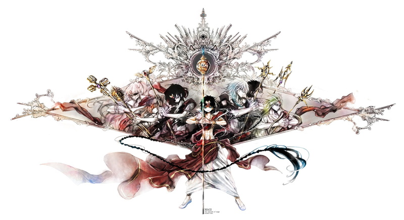 falan, tiqpxm200, setta, ugo, 1080P, eyepatch, magi, ithnan, long, male, wahid, staff, arba, hair, hara, magic, braids, solomon, glasses, labyrinth