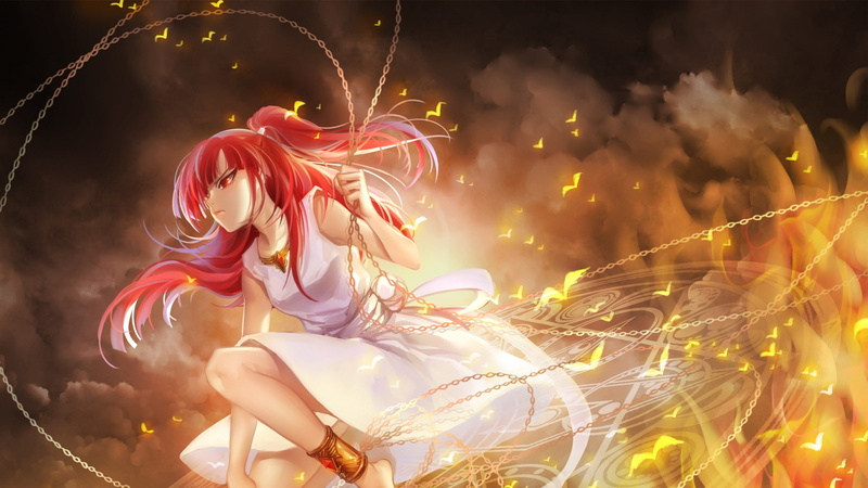 2K, redhead, women, Magi: The Labyrinth of Magic, Morgiana