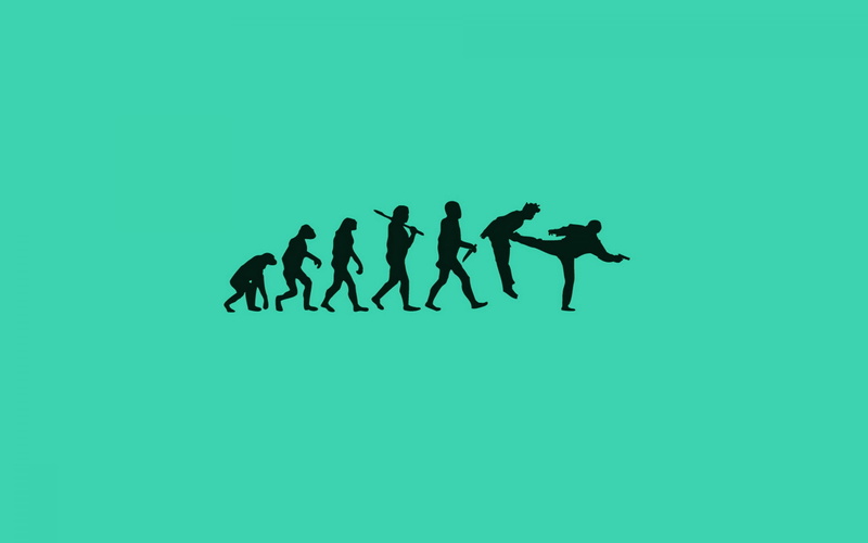 indoors, togetherness, real people, studio shot, teamwork, group of people, human, people, green color, males, copy space, evolution, men, blue, cooperation