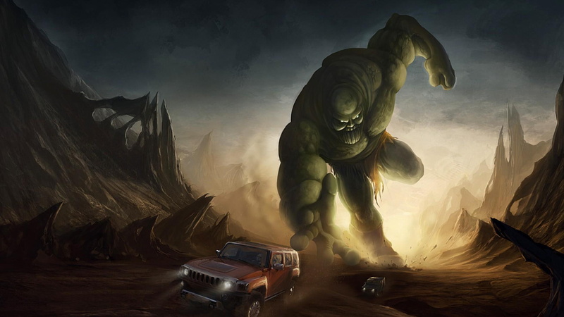 1080P, life, rub, hummer, 3d and abstract, fantasy, 2012, picture