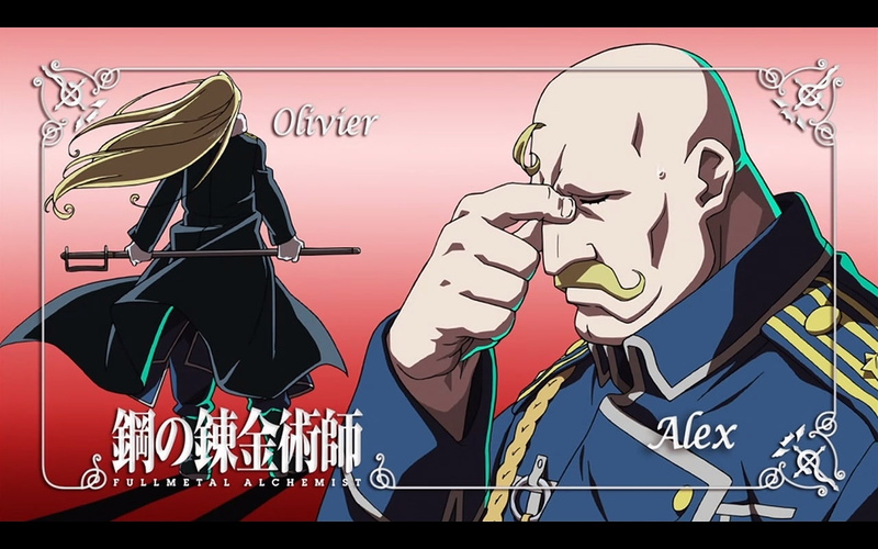 metal, hd, alchemist, mira, fullmetal, olivier, Fullmetal Alchemist, full, alex, anime, 720P, louis, art, armstrong, Alex Louis Armstrong