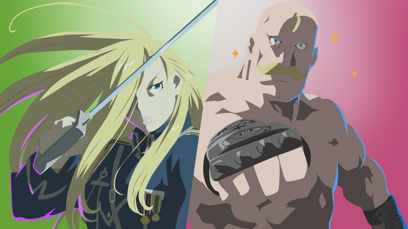 Olivier Mira Armstrong, 2K, Alex Louis Armstrong, FullMetal Alchemist