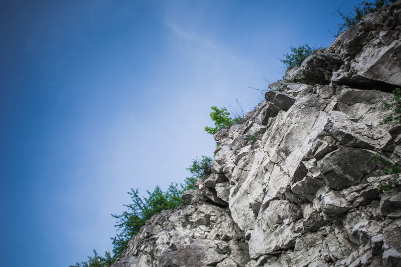 rock - Object, land, day, formation, clear sky, scenics, cliff, rocky mountains, nature, mountain, plant, outdoors, cloudless, no People, Sky, landscape