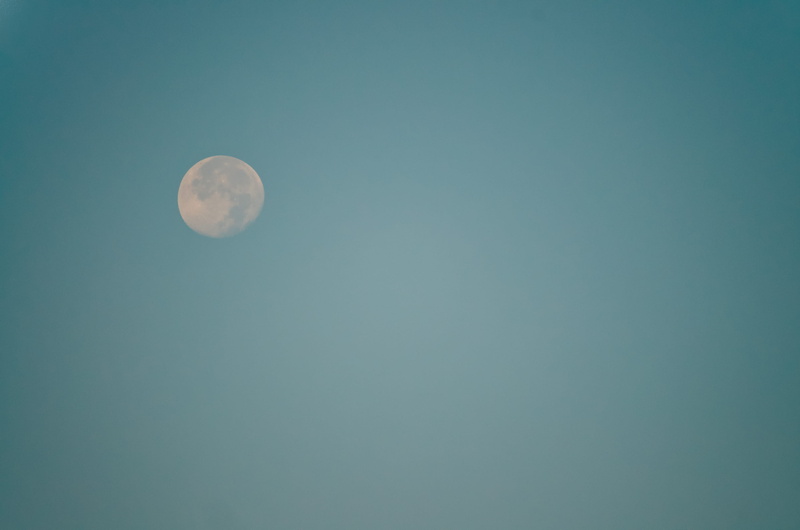 2K, night, blue, copy space, nature, outdoors, astronomy, shape, clear sky, tranquil scene, scenics - nature, expanse, bare, planetary moon, moon, geometric shape