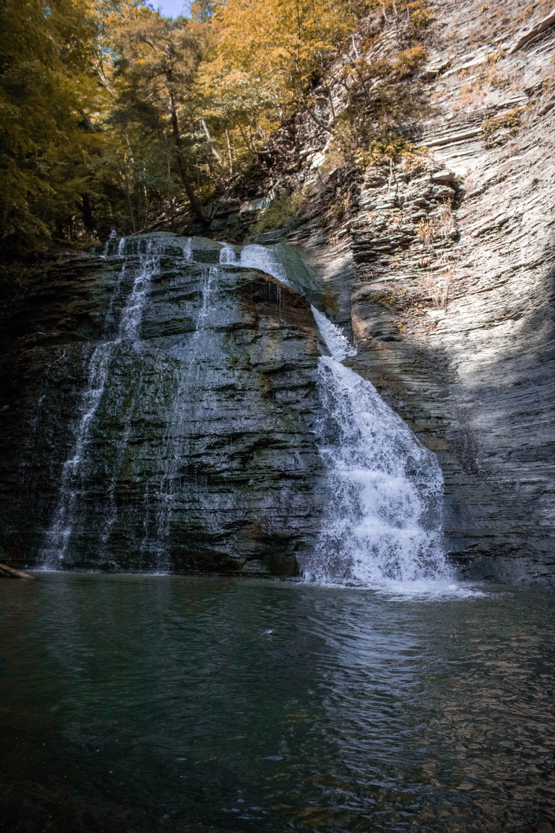 rock, land, flowing, power in nature, scenics - nature, woods, motion, day, no people, grimes glen park, explore, new york, blurred motion, glen