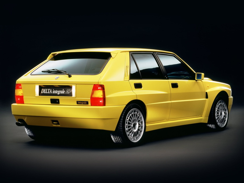 1080P, i i, evoluzione, h f, gialla, 1993, delta, 831, lancia, integrale, ginestra