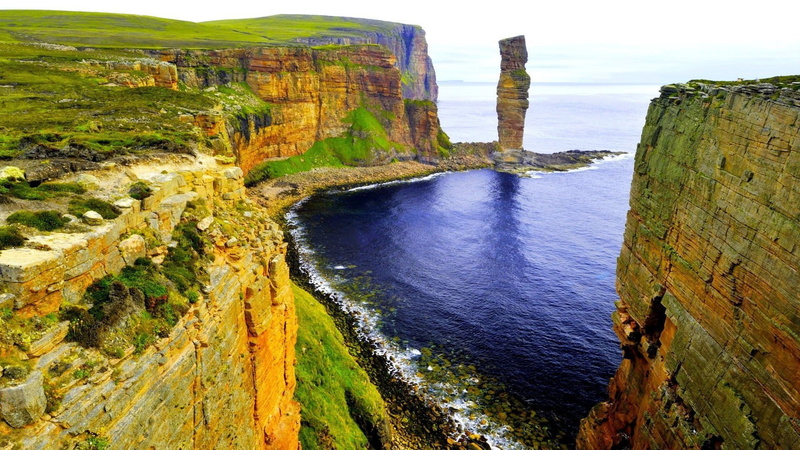 nature, scotland  hd, 1080P, scotland, hd, 1920x1080, old man of hoy, europe, pictures of scotland, ultra