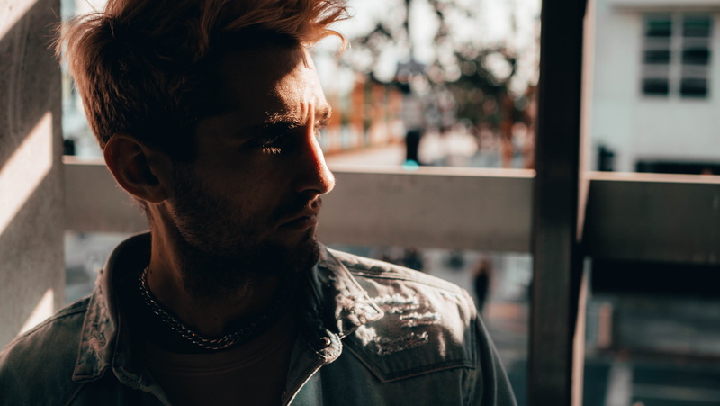 focus on foreground, coat, #malemodel #photoshoot #santamonica #losangeles, man, dating, person, contemplation, santa monica, young men, looking, facial hair