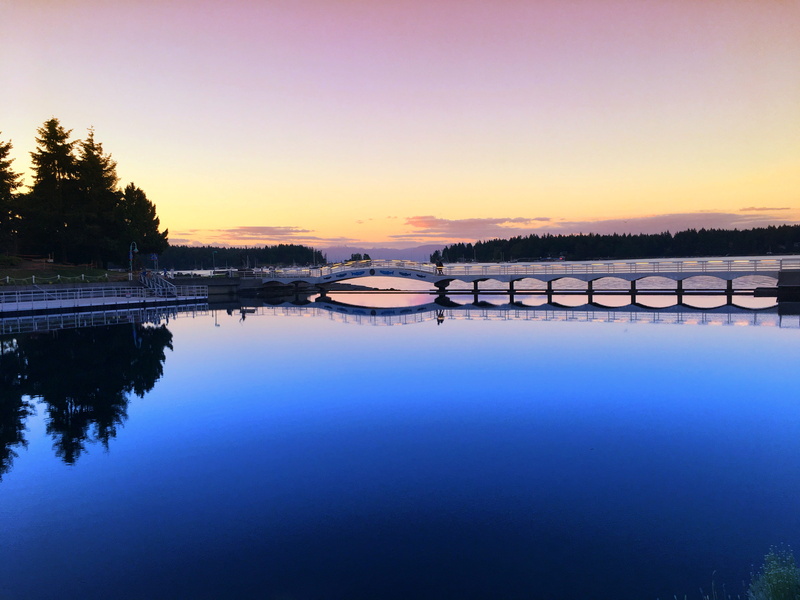 clouds, scenics - nature, waterfront, 4K, beauty in nature, still, tranquility, no people, idyllic, orange sky, british columbia, nanaimo, bc, canada