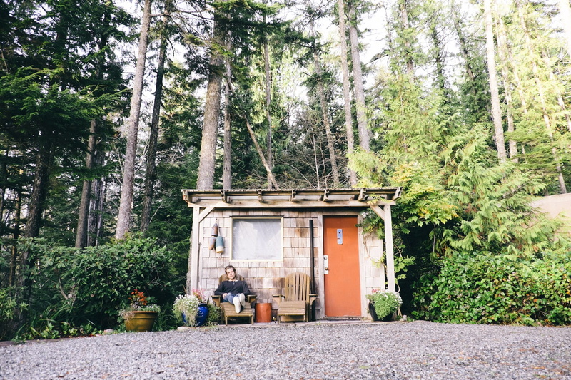 adult, tofino, green color, plant, tree, group of people, architecture, men, growth, building exterior, day, canada, real people, outdoors, forest, built structure