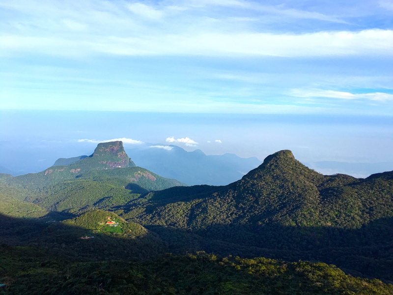 sky, Siripada, 4K, Sri Lanka, nature, mountain