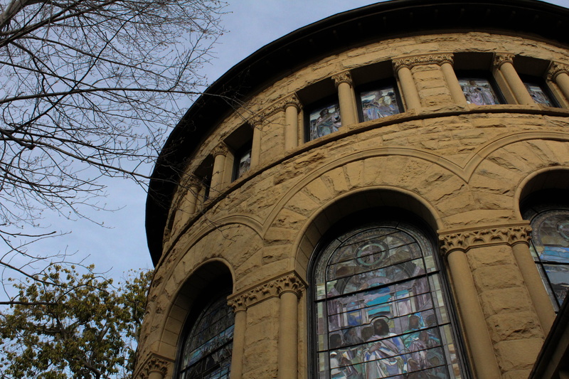 arch, textbooks, arched, ivy league, bare tree, california, sky, 5K, building exterior, day, tree, west coast, books, university, school, outdoors, building