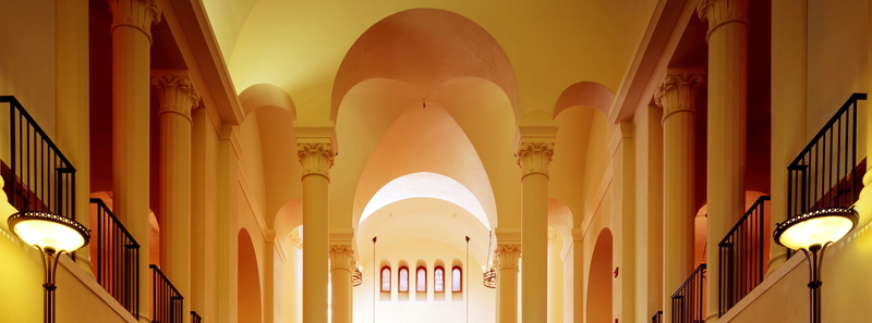 religion, built structure, lighting equipment, place of worship, arch, the past, indoors, Stanford, green, Stanford University, cecil, travel destinations